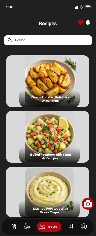 البحث عن الوصفات